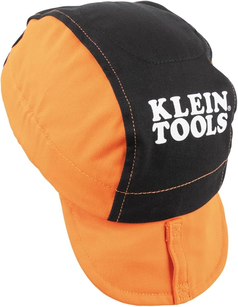 Amazon.co.jp: Klein Tools 標準耐炎溶接キャップ、オレンジ